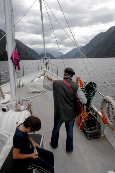 Breaksea Girl, Doubtful Sound, South Island, New Zealand