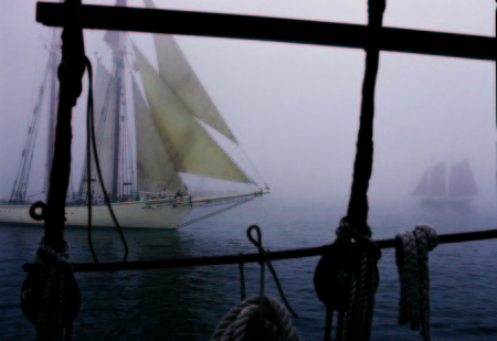 Maine coast schooner
